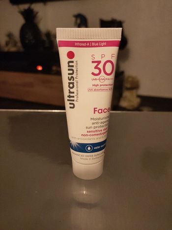Crème solaire visage ultrasun spf30