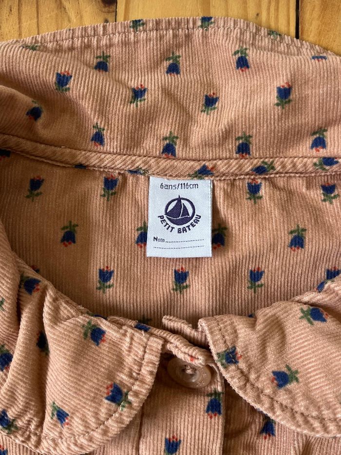 Robe camel Petit Bateau 6 ans - photo numéro 4