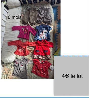 Lot de vêtement bébé