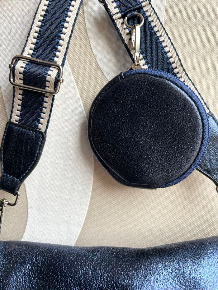 Sac banane bleu brillant - photo numéro 3