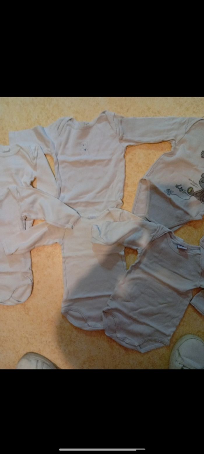 Lot de 7 body taille 6 mois - photo numéro 3