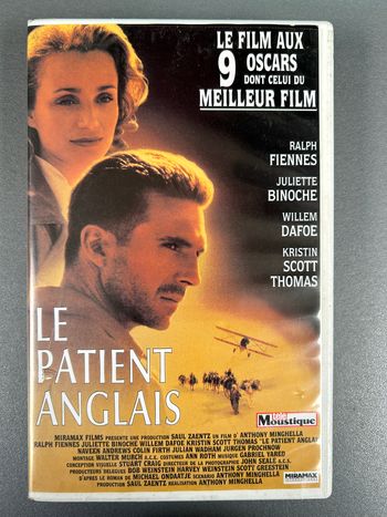 VHS Le patient Anglais
