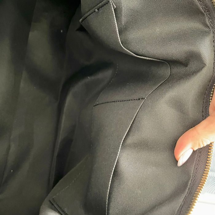 🇮🇹Sac a main 100% Cuir  Daim Noir verapelle🇮🇹 The genuine leather neuf avec Bandoulière - photo numéro 10