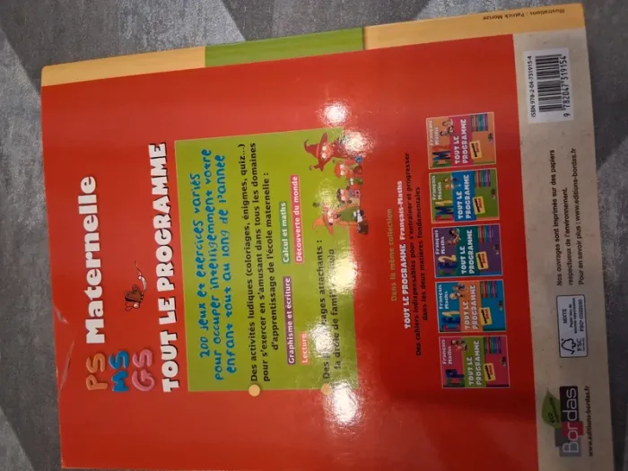 Tout le programme maternelle bordas - photo numéro 2