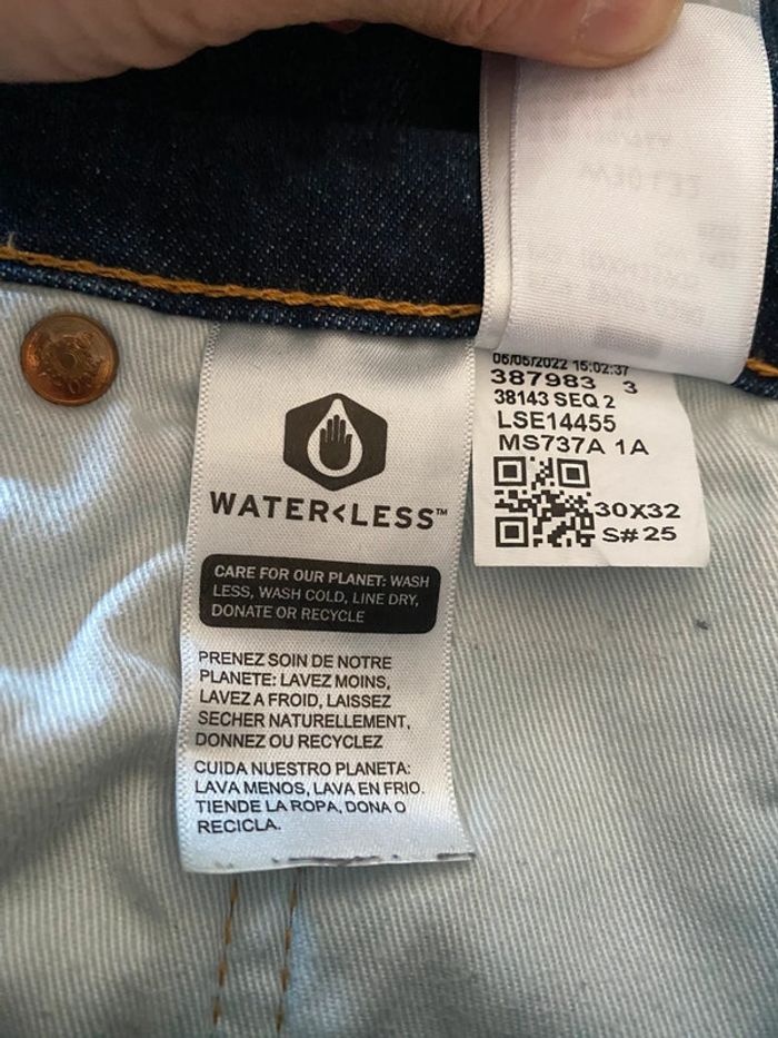 Jeans Levi’s 502 W30 L32 taille 40 bleu foncé - photo numéro 18