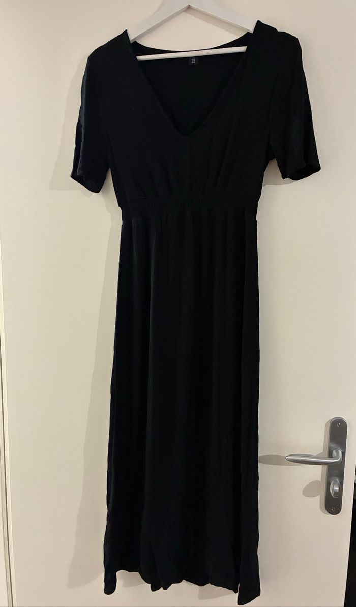 Robe longue noire
