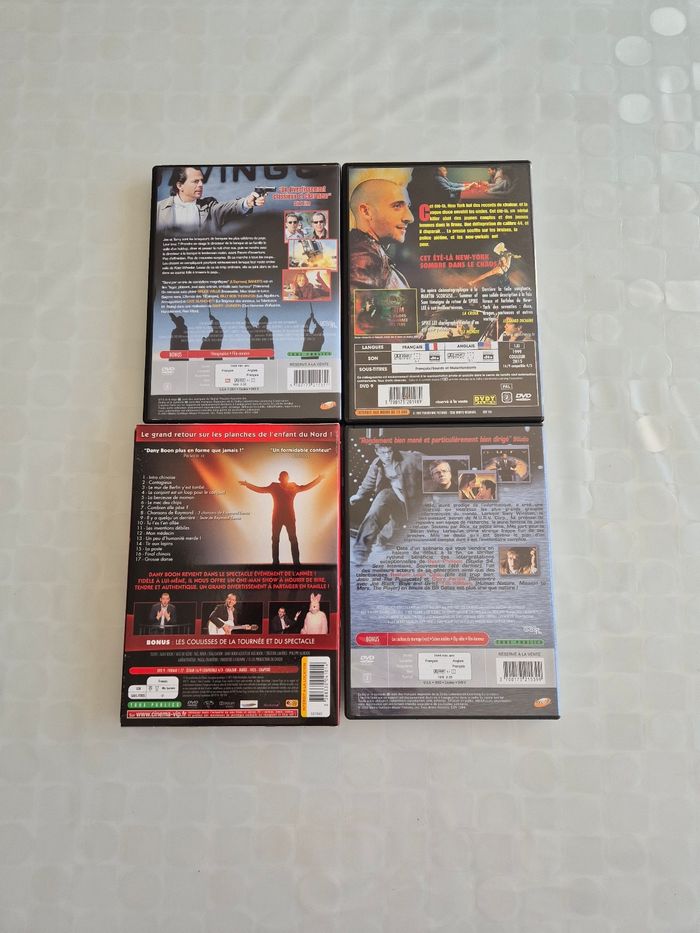 Lot 4 dvd, TBE 💿 - photo numéro 2