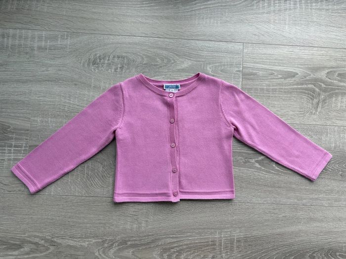 Gilet lilas Jacadi 24 mois