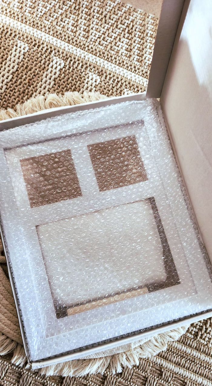 Cadre Empreintes plâtre + Doudou licorne - photo numéro 10