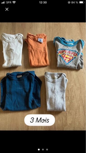 Vêtement garçon 3 mois 