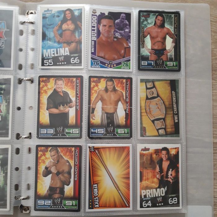 Lot de 88 cartes de catch - photo numéro 5