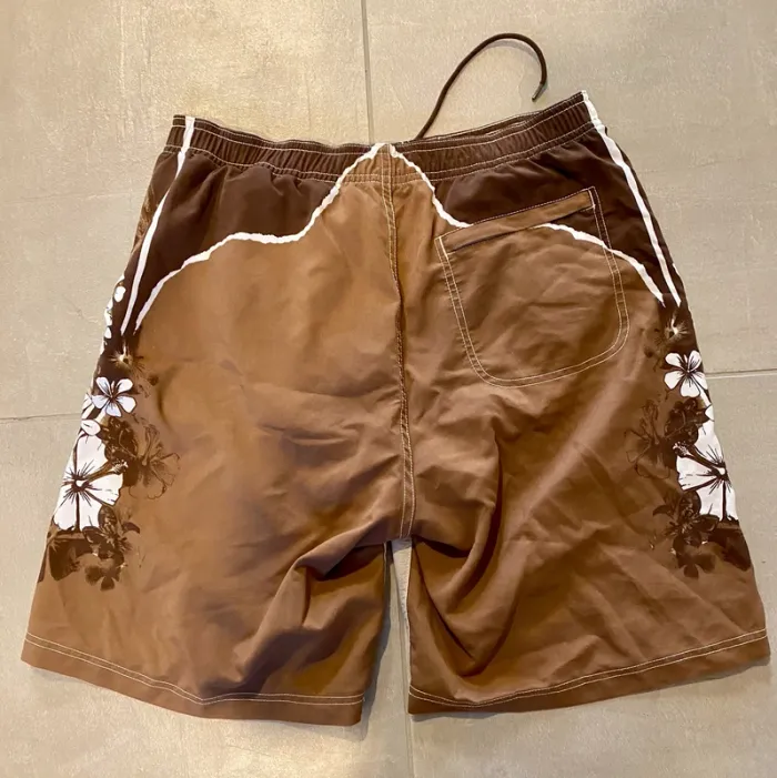 Short de bain marron - photo numéro 2