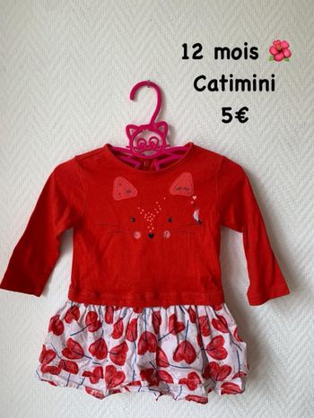 Robe 🌺 12 mois 🌺 Catimini