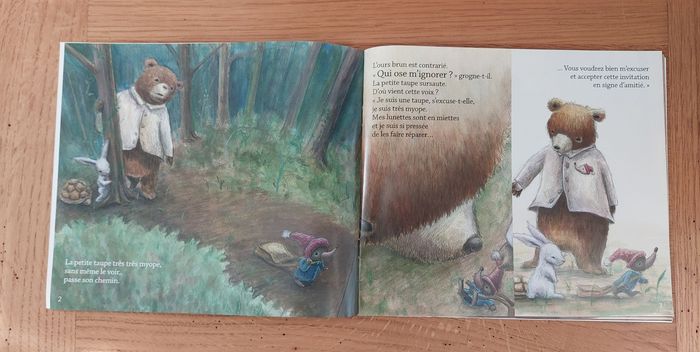 Histoire d'une taupe très très myope - lire c'est partir - photo numéro 3