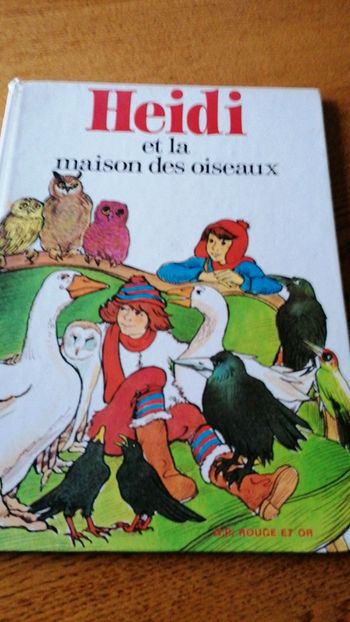 Livre Heidi 1983