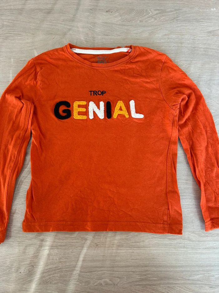T-shirt manches longues « trop génial »