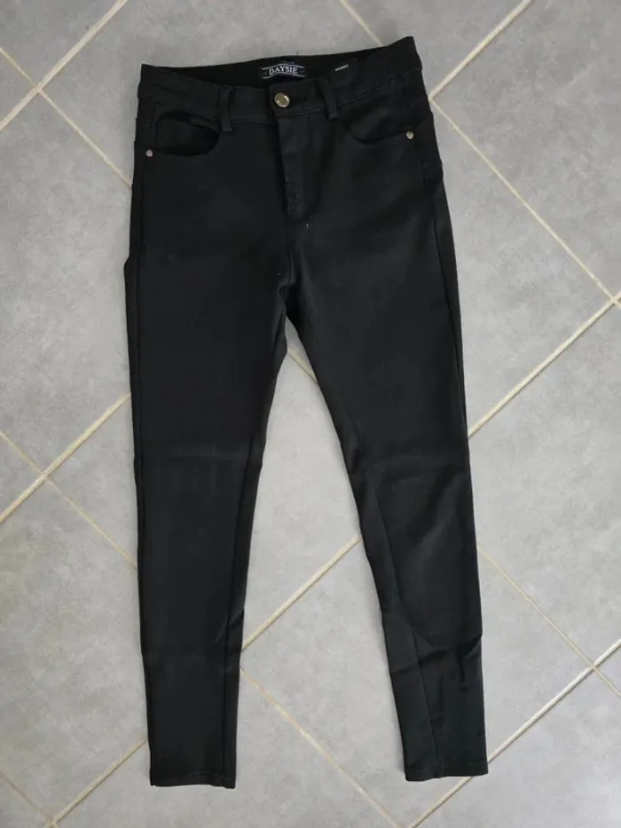Pantalon skinny noir