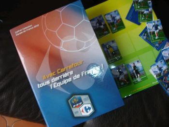 Magnets de foot avec album