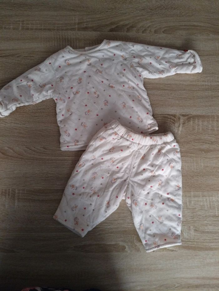 Ensemble molletonné