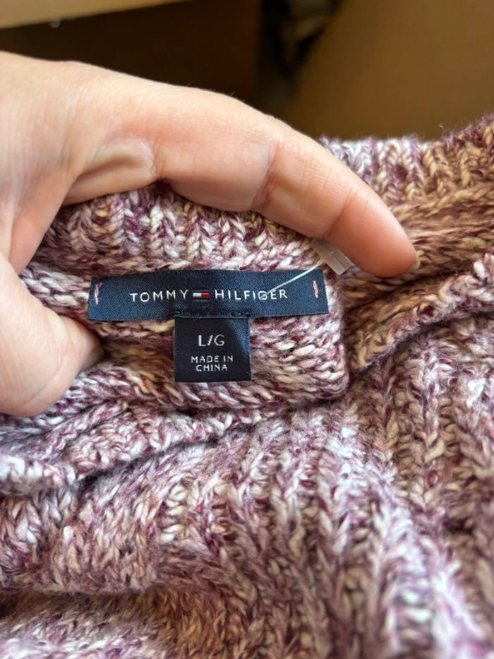 Magnifique pull chaud en maille Tommy Hilfiger - photo numéro 9