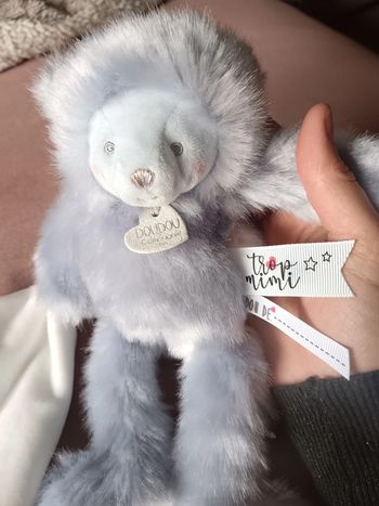 Doudou mouchoir ours