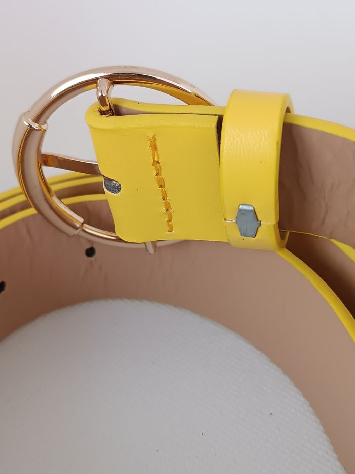 Ceinture cuir PU 110cm - photo numéro 3