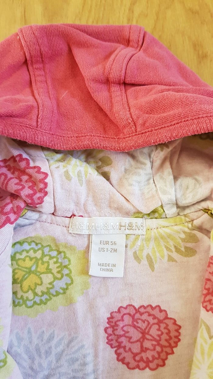 Tenue bébé fille 1 mois pantalon et veste assortie - photo numéro 6