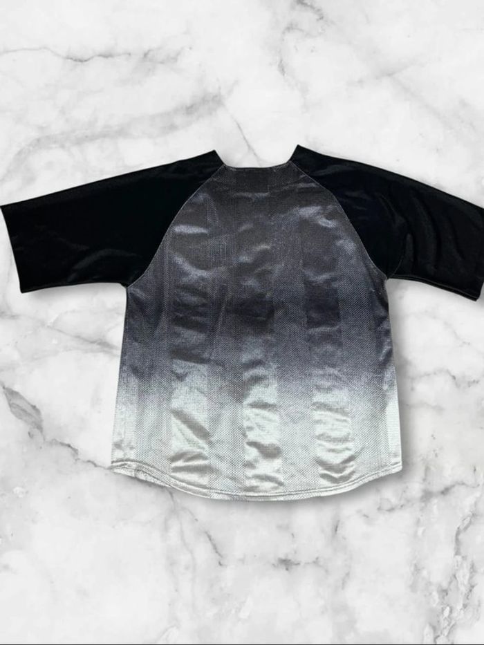 Maillot Jersey vintage MLB Florida Marlins dégradé noir/argent Enfant (Taille 10/12 ans) - photo numéro 2