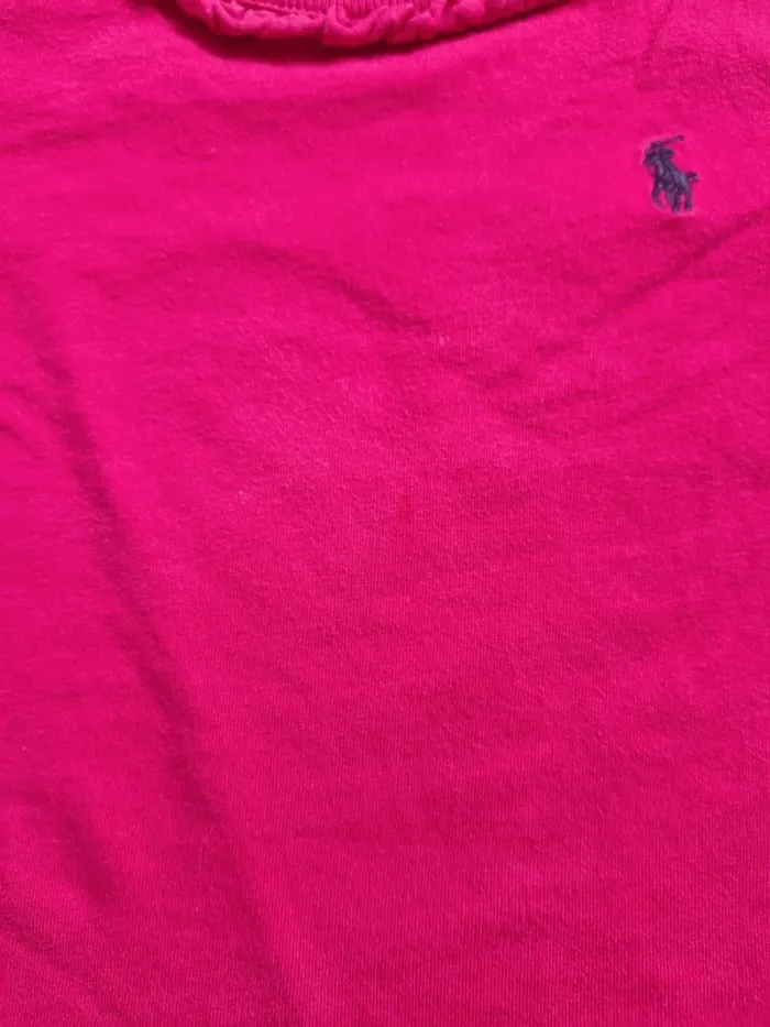 T-shirt manche longue rose - photo numéro 2