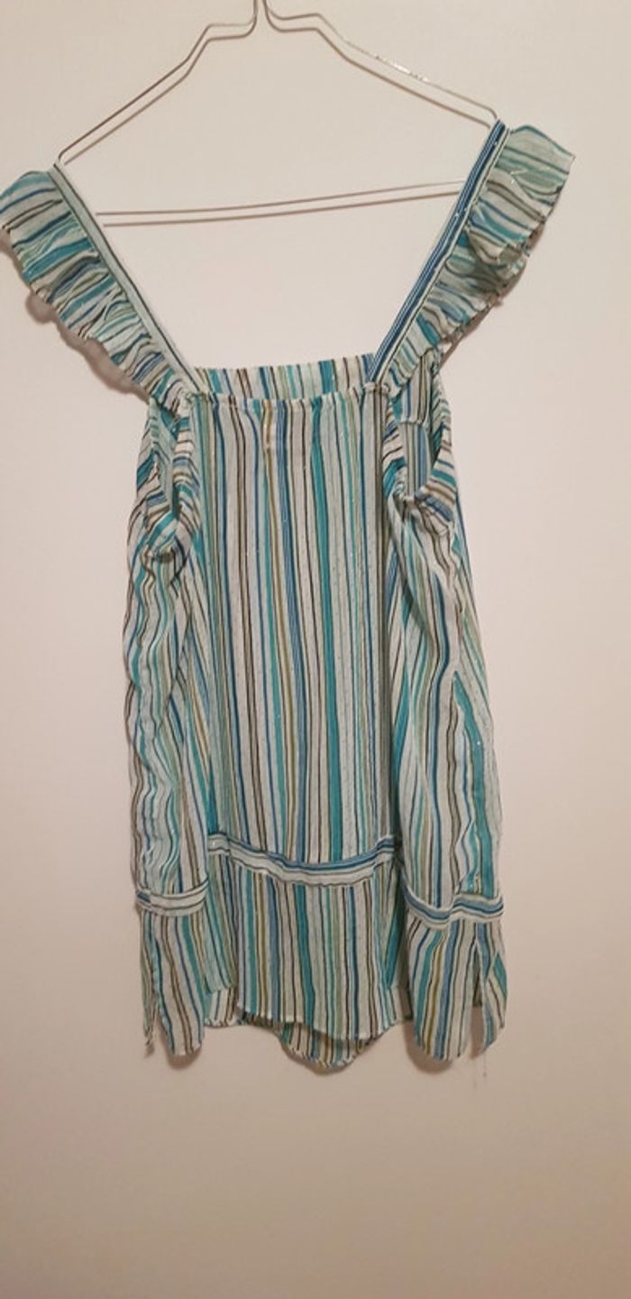 Haut turquoise - photo numéro 3