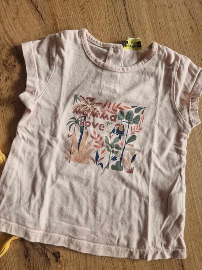 Lot 5 tee shirt 12M - photo numéro 2