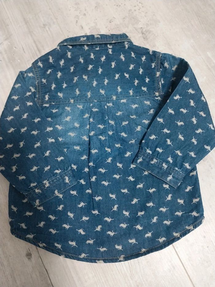 Ensemble chemise jean vertbaudet - photo numéro 3