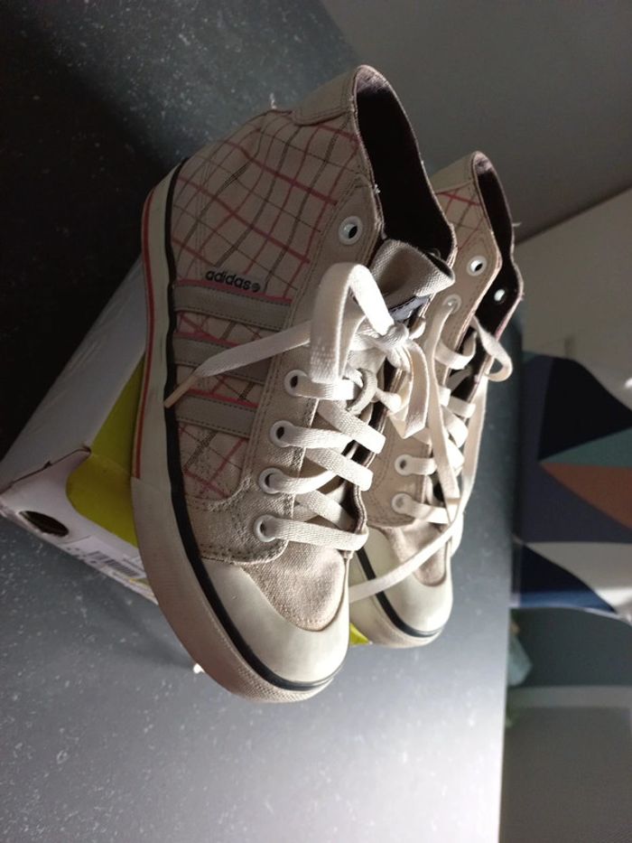 Baskets Adidas p38 clémente stripe hi - photo numéro 3