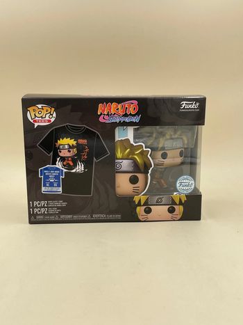 Coffret Funko Pop Naruto Shippuden T-Shirt Xl + figurine Naruto Uzumaki N•727 neuf