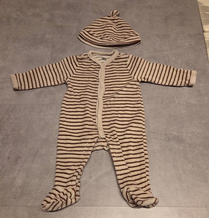 Pyjama + bonnet la redoute 3mois