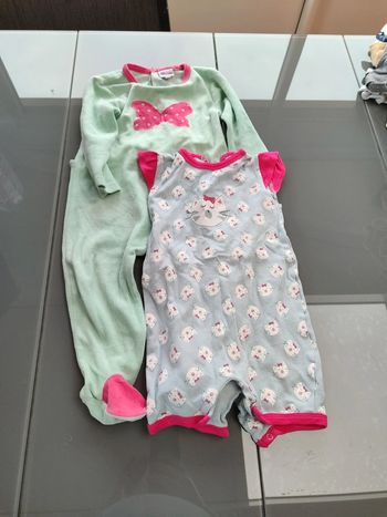 Lot pyjamas fille 18 mois 1 an et demi