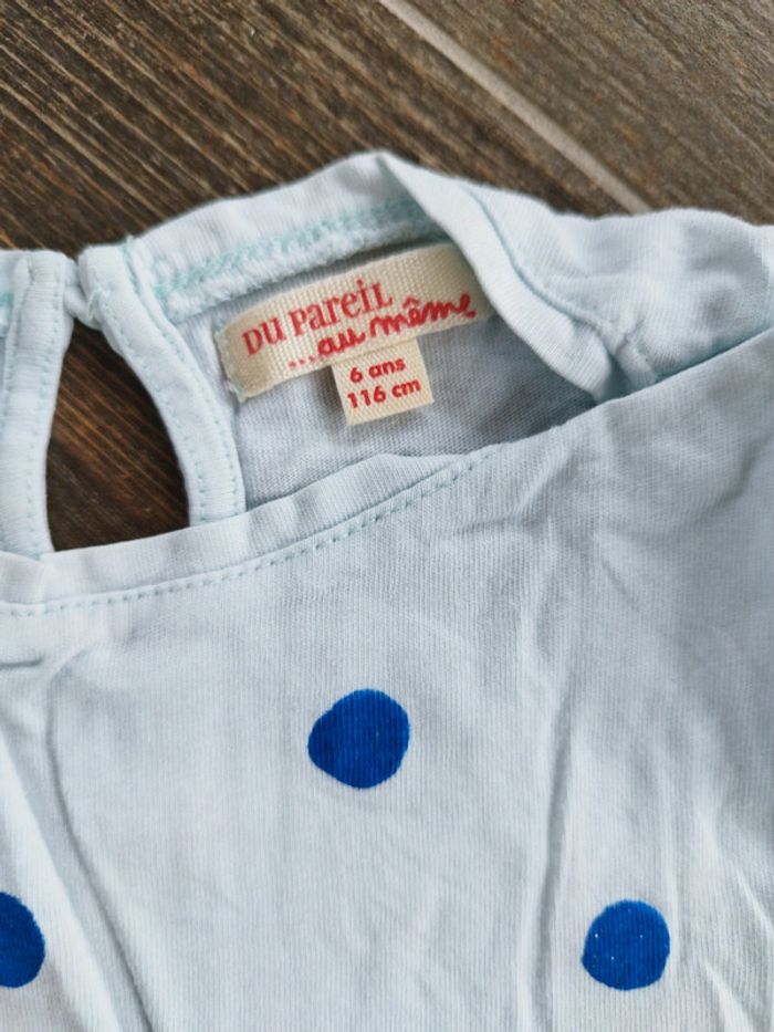 T-shirt dpam 6 ans - photo numéro 3