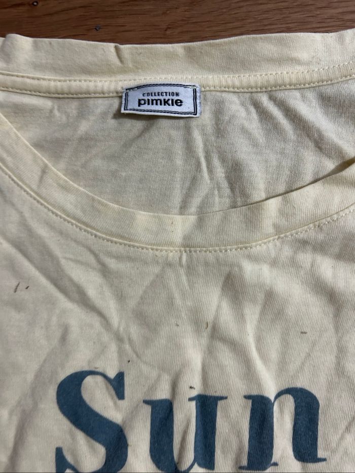 TEE shirt jaune - photo numéro 2
