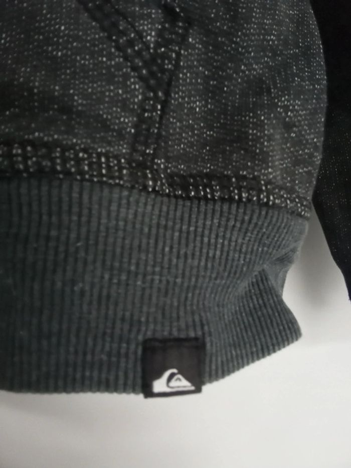 Sweat à capuche zippé Quicksilver 12 ans - photo numéro 4