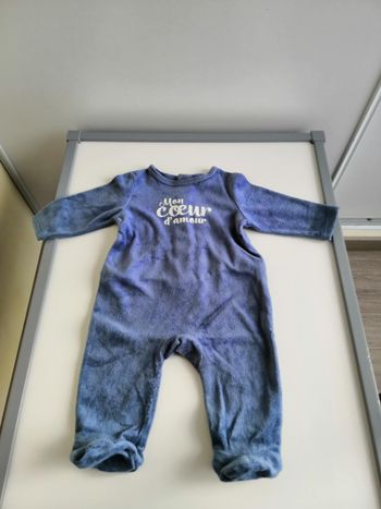Dors bien "Mon cœur d'amour" 3 mois Gémo