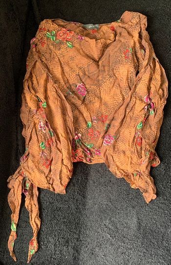 Chemisier marron taille 36