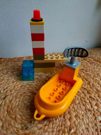 Bateau et port LEGO Duplo 