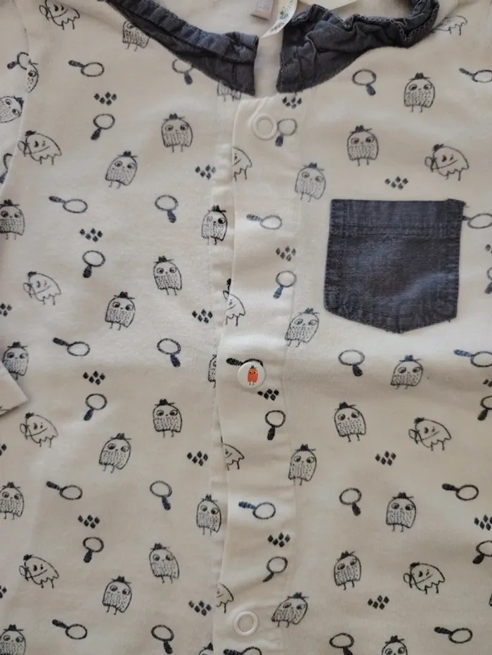 Pyjama léger en coton 1 pièce - photo numéro 2