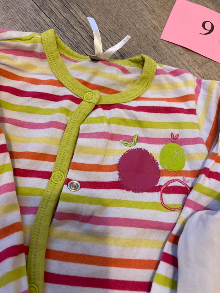 Lot 4 pyjamas légers 9 mois - photo numéro 5