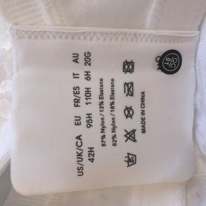 Soutien-gorge blanc 110 H neuf - photo numéro 7