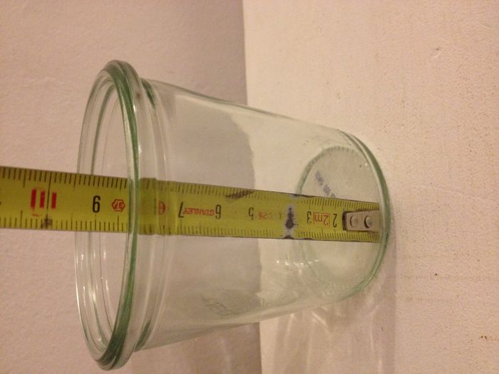 Bocal transparant Weck avec couvercle et le caoutchouc d'étanchéité - photo numéro 7
