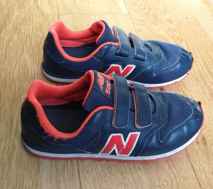 Baskets New Balance marine pointure 35 - photo numéro 3