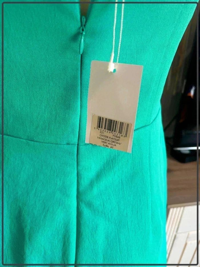 Combishort Oyster Vert d’eau taille 42 marque kookai neuve avec étiquette - photo numéro 5