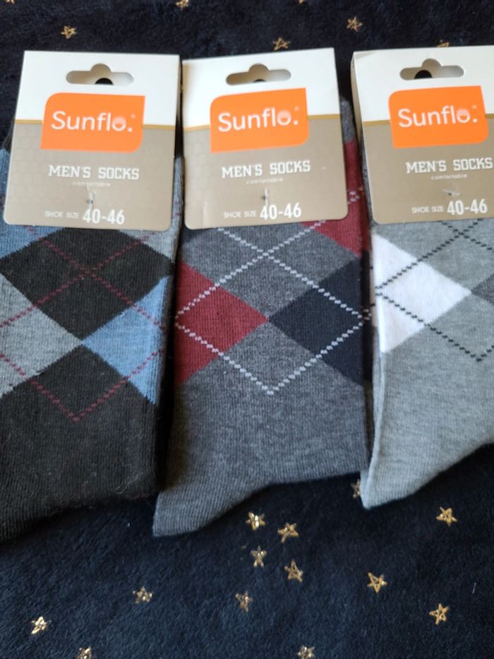 3 paires de chaussettes homme élégante Neuves. - photo numéro 4