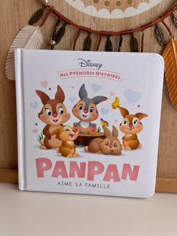 Livre Disney baby Panpan aime sa famille 